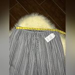 Time and Tru crochet Striped Black, grey and White cover up Pants Sz 1X Black Photo 8