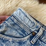 Wrangler Vintage 80s 90s acid washed distressed cut off denim shorts size 27 Photo 3