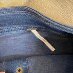 Free People A Line Button Down Denim Skirt Photo 3