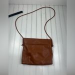 Elizabeth and James  Elegant Brown Leather Shoulder Bag Photo 1