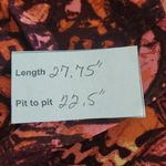 Maggie Barnes  Pink and Purple Print Short Sleeve Top Size 0X 14/16 Photo 1