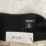 Nasty Gal NWT Black And Cream Pleated Mini Skirt Photo 3