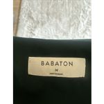 Aritzia Babaton by V-neck short sleeve blouse in dark green. Size M Photo 7