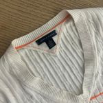 Tommy Hilfiger  Orange and White Stripped Long Sleeve XS Photo 2