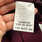 Sag Harbor Sag & Harbor 100% Wool Blazer In Burgundy With Pockets‎ Lined Workwear Size 12 Photo 3