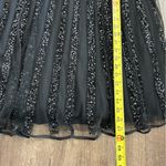 Jovani  Evening Black Sequin Sleeveless A Line Midi Dress 12 Photo 6