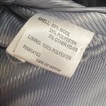 Calvin Klein  Wool Long Black Pea Coat Photo 2