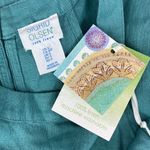 Sigrid Olsen  100% Linen Sleeveless Tunic Dress NEW S Photo 5