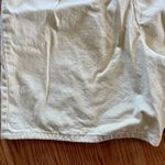 Chic Vintage Yellow Stripe Long Baggy Shorts Womens 12 White Photo 14