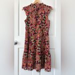 J.Crew  Ruffle V-neck Mini Dress Tropical Floral Size 2 Photo 6