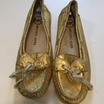 Michael Kors Blair MOC Metallic Leather Flats Photo 0