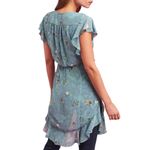 Anthropologie  Feather Bone Sheer Osuna Wrap Tunic Dress Top Photo 1