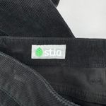 Stio Rivet Cord Corduroy Pants Womens 4R Black Organic Cotton Size 4 Photo 6