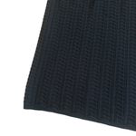 Theory Black Pull-On Shirt Textured Pencil Stretch Fitted Size Large Women's Photo 7