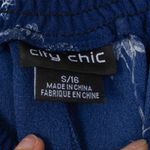 City Chic Womens Floral Off The Shoulder Smocked Maxi Dress Size S/16 Boho Photo 4