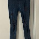 NIKIBIKI Women's blue distressed leggings Photo 0