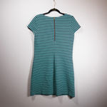 Lilly Pulitzer  Ottoman Tiffany Stripe Button Pocket Front Short Sleeve Dress M Photo 2