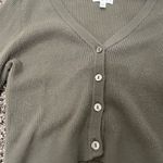 Nordstrom Rack Nordstrom Green Cardigan Photo 1