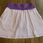 Puma Purple and White Pattern Skort Photo 0