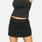 Outdoor Voices NWT Hudson 4" Inseam Tennis Skort in Black/Gray- Size Small Photo 0
