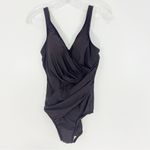 MiracleSuit  Must Haves Oceanus One Piece Swimsuit Dark Brown Size 10 Photo 1