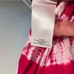 Lucky Brand Twist Front T-Shirt Magenta Tie Dye Photo 10