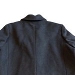 Babaton  Cashmere Blend Double Breasted Black Peacoat Coat Jacket Size Medium Photo 10