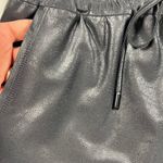 Maison d’Amelie Faux Leather Coated Jogger Pants Black Size M Size M Photo 7