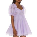 Selkie Parliament Dress in Moonstone Lilac Purple Medium Photo 9