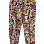 Essentials G Floral Hibiscus Pink Ankle Length Pants Size 8 Photo 0