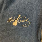 Denim Varsity Jacket Blue Size XL Photo 3