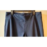 Nike Pants Womens XL Navy Dri Fit Cropped Stretchy Straight Leg Athletic Photo 1