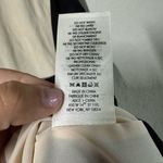 Alice + Olivia  Dex 100% Lamb Leather Color Block Dress Size 2 Photo 7