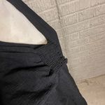 BB Dakota NWT Womens Black Long Sleeve Smocked Vneck Shift Dress Size XS Photo 3