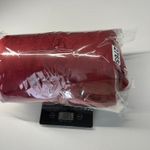 Charter Club Garnet Cozy Plush Wrap Robe Throw Red White Faux Fur Trim 50"x70" Photo 13