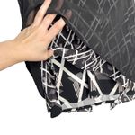 White House | Black Market WHBM Layered Split Back V Neck Sleeveless High Low Blouse Photo 2