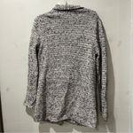 J Jill Sweater Womens Medium Gray Multi Chunky Confetti Knit Cardigan Casual Photo 7