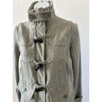 Gap Wool Blend Toggle Duffle Pea Coat Women XS Turtleneck Gray Jacket (b12) Photo 4