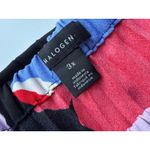 Nordstrom Halogen Midi Floral Pleated Skirt Size 3X Photo 2