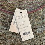 Sigrid Olsen Shell Multicolored Knit Open Front Sleeveless Tank Sz 1X NWT Photo 6