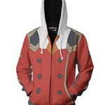 Anime Zero Two Darling In The Franxx Hoodie Red Photo 0