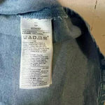 Gap Medium Wash Dress With Tie Waist Size XS Faux Denim Boho Western Causal Fall Photo 8