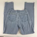 Skinny Fries Straight Fit Block Cutout Pockets Light Wash Jeans Blue Size 0 Photo 3
