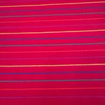 Lands' End Womens Red Striped Long Sleeve Mock Turtleneck Top 2X Cotton 20W-22W Photo 1