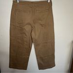 Ella Moss  Brown Wide-Leg Crop Chino Pants Photo 7
