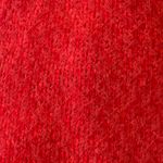 Cato  Sweater Medium Vibrant Red Textured Knit Super Soft Crewneck Photo 6