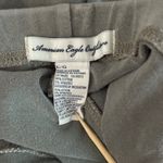American Eagle Outfitters Womens L Gray Stretch Cotton Y2K Low Rise Slim Fit Leg Photo 6