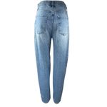 Urban Outfitters BDG Carrot Blue High Rise Tapered Baggy Denim Jeans Size 26 Photo 2