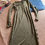 Leith  small green midi dress Photo 1