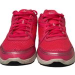 FILA Hot Pink Low Top Mesh Lace Up Athletic Womens Sneakers Running Shoes Size 7 Photo 2